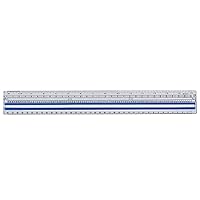 Westcott ‎40711 Clear Data Processing Magnifying Ruler, 15 In