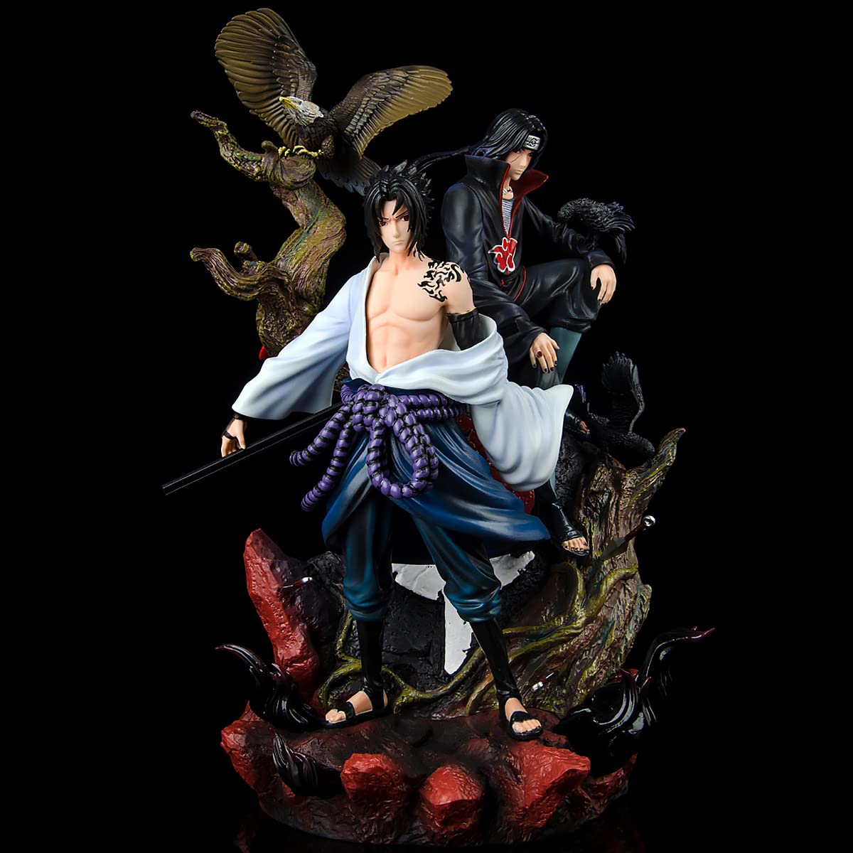 Naruto Shippuden Akatsuki Uchiha Itachi Anime Figure 21 Cms Action Figurine  Statue Toys Weeb Manga Collectible