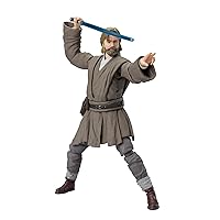 BANDAI SPIRITS Obi-Wan Kenobi Action Figure, 5.9 inches, TOY_FIGURE