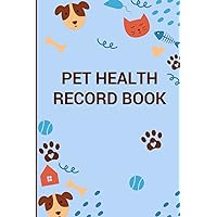 Pet Health Record Book for Your Dog or Cat: Vaccination and Immunity Journal | 6