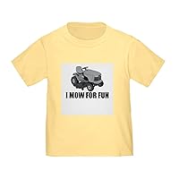 CafePress I Mow for Fun Toddler T Shirt Toddler Tee