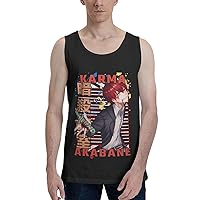Anime Tank Top Shirt Assassination Classroom Mens Summer Sleeveless Clothes Fashion Vest
