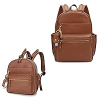 miss fong Diaper Bag Backpack Leather Diaper Bag(Regular Size & Mini Size)