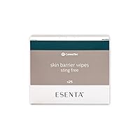 ConvaTec ESENTA Skin Barrier for Protection Around Stomas and Wounds, Silicone Based, Sting and Alcohol Free, 25ct Box (Pack of 1)
