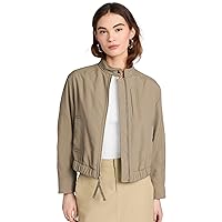 Vince Women's Cropped Bomber Jacket