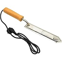 Electric Honey Extractor Uncapping Knife Beekeeping Tools Honey Scraper Cutter with Wooden Handle for Beekeeper Supplies,110V