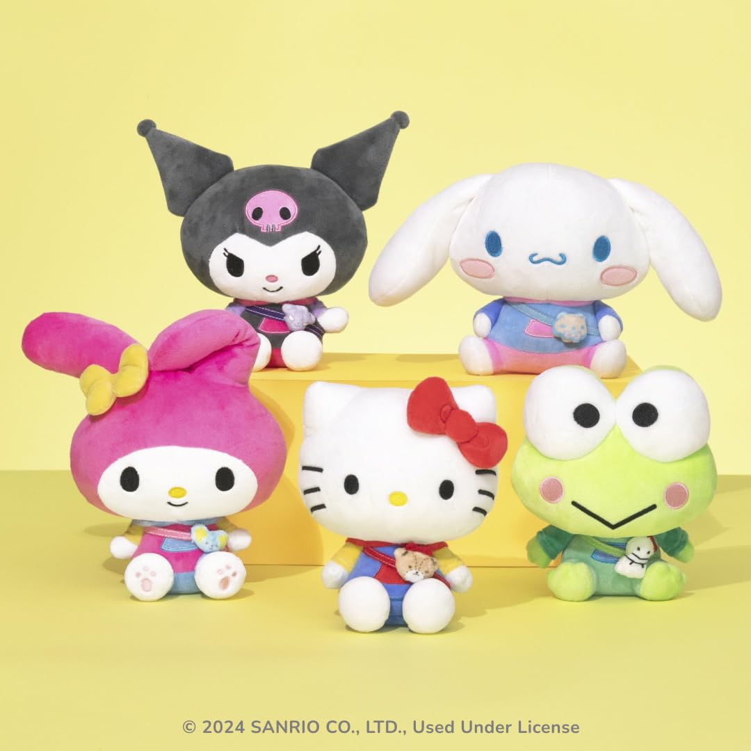 Hello Kitty and Friends My Melody Series 1 Plush - Hoodie Fashion and Bestie Accessory - Officially Licensed Sanrio Product from Jazwares