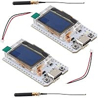 915MHz LoRa ESP32 OLED Board V3 Type-C SX1262 8MB Flash + LoRa Antenna U.FL IPEX to SMA for Arduino LoraWan IOT (Pack of 2), not Compatible with LoRa 32 V2