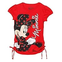Disney Girls Minnie Mouse On The Ground T-Shirt