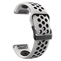 26mm Smart Watch Silicone Watchbands For Garmin Quickfit Watch Band