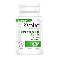 Kyolic Aged Garlic Extract Formula 100, Original Cardiovascular, 100 Capsules (Packaging May Vary)
