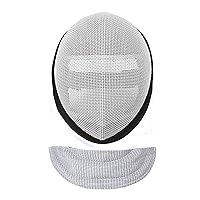 Fencing Foil Mask Fencing Helmet CE350N Certified National Grade Mask - Fencing Protector - Removable
