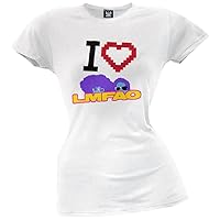 I Heart Juniors T-Shirt - 2X-Large White
