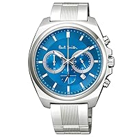 Paul Smith Men's Watch Finaleyes Chronograph BA4-612 Blue, Bracelet Type