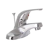 Design House 548321 Middleton Traditional Centerset Deck Mount 1-Handle Bathroom Faucet Polished Chrome