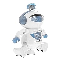 ERINGOGO 2pcs Musical Baby Toys Kids Musical Toys Educational Robot Toy Kids Robot Toy Interactive Robot Toys Dancing Walking Robot Electronic Robot Toy Robots Child Space Hyun Dance