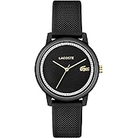 Lacoste 12.12 go Womens Analog Quartz Watch with Silicone Bracelet 2001310