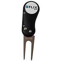 Flix Golf Automatic Divot Repair Tool Great Item Black