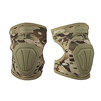 DNEPM Imperial Neoprene ELBOW PADS - Reinforced Non-Slip Trion-X Caps, Secure Fit, Shock Absorbing (One Size, MultiCam Camo)