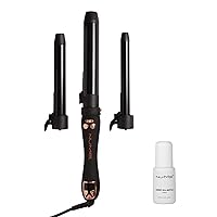 NuMe Automatic Curling Iron and Sleeky in A Bottle Smoothing Anti-frizz Serum