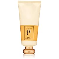 The History of Whoo Gongjinhyang Facial Foam Cleanser | Rich & Gentle Foaming Cleanser for Facial Grime & Makeup Removal | Fine & Abundant Foam Bubbles for Mild Cleansing Effect, 180ml