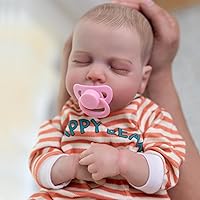 Reborn Baby Dolls:20 Inch Realistic Baby Doll, Lifelike Newborn Baby Doll Soft Cloth Body Baby Dolls That Look Real, Christmas or Birthday Baby Doll Gift for Kids Age 3 +