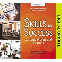 Skills for Success with Microsoft Office 2019 Introductory Skills for Success with Microsoft Office 2019 Introductory Kindle Spiral-bound