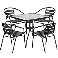 Flash Furniture 5-Piece Patio Dining Set with 31.5