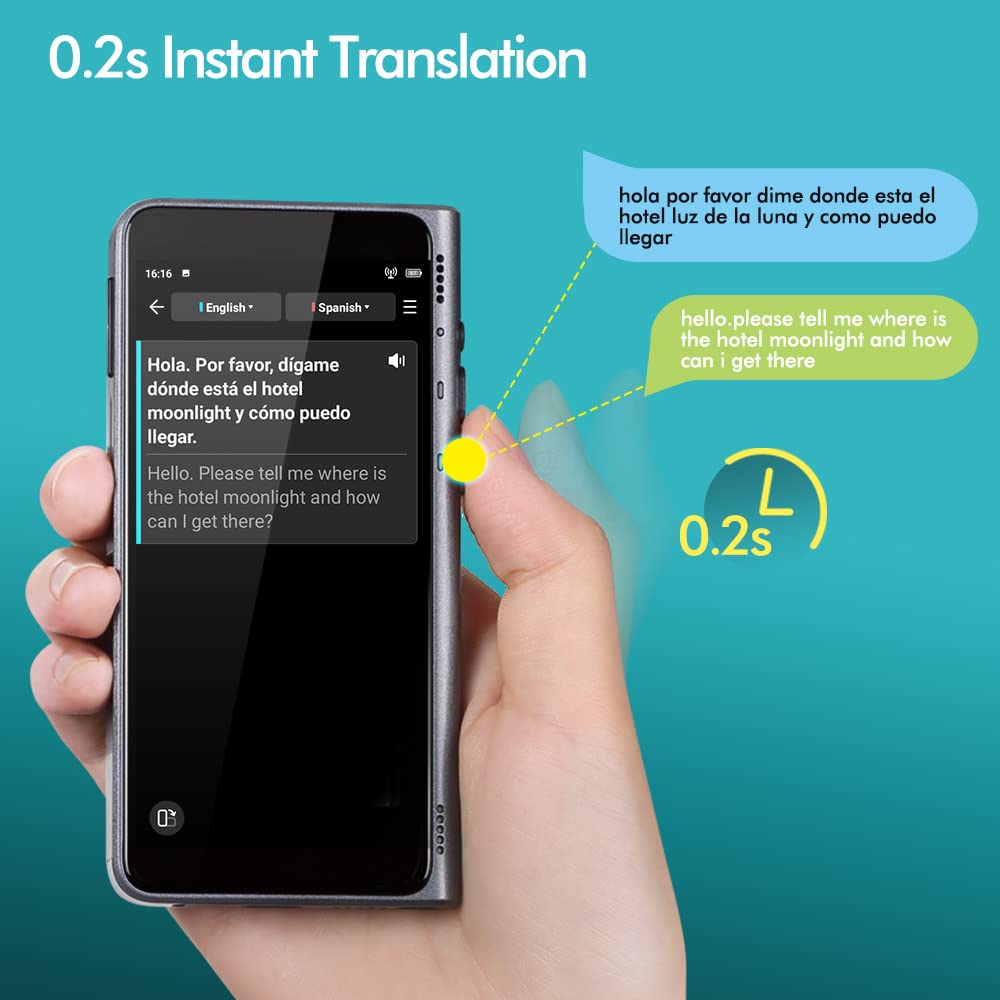Fluentalk by Timekettle,T1 Language Translator with 4