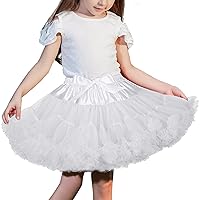 Girl's Petticoat, Baby Girls Soft Tutu Skirt Fluffy Pettiskirt Princess Ballet Dance Skirts