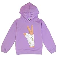 Boys Girls Long Sleeve Hooded Tops Benzema Hoodies,Kids Lightweight Casual Pullover Sweatshirt in 6 Colors