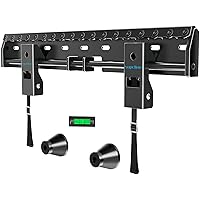 TV Wall Mount for 26-65 Inch TV up to 154 lbs, Studless Wall Mount TV Bracket with Max VESA 400x400mm, Low Profile Drywall TV Mount, Easy Install No Stud TV Mount
