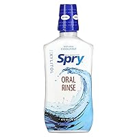Xlear Spry, Oral Rinse, Cool Mint, 16 fl oz (473 ml)
