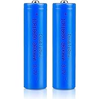 2 Piece Lithium Battery 10440 350 MAh Battery with Rechargeable Protective Battery