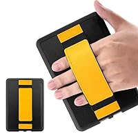 Case for Kindle Paperwhite 5 (Fits All-New 11th Generation 2021) - Heavy Duty Shockproof Case with Hand Strap (Yellow)