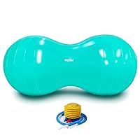 Physio Roll Therapy Fitness Excercise Peanut Ball for Balance, Labor Birthing, Muscle Tension, Back Pain Relief, Dog Training, Home Exercise & Yoga Programme