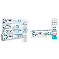 Sensodyne Pronamel Intensive Enamel Repair Toothpaste for Sensitive Teeth, Cavity Protection, Whitening - Arctic Breeze 3.4oz (Pack of 4) and Extra Fresh 3.4oz (Pack of 1)