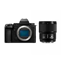 Panasonic LUMIX S5IIX Mirrorless Camera (DC-S5M2XBODY) with LUMIX S Series 85mm F1.8 L Mount Interchangeable Lens (S-S85)