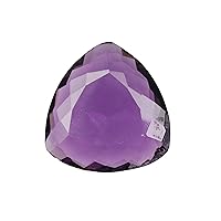 Violet Amethyst 50.65 Ct Trillion Shaped Healing Crystal