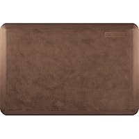 Wellness Mat Linen Collection Anti-Fatigue Floor Mat, Antique Light, 36 in. x 24 in. x ¾ in. Polyurethane – Ergonomic Support Pad for Home, Kitchen, Garage, Office Standing Desk – Water Resistant,
