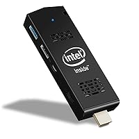 PC Stick Intel Atom Z8350 4GB 64GB with Windows 10 Pro,Mini Computer Stick Support Auto Power on,4K HD,Dual Band WiFi 2.4/5G,Intel pc Stick on Business Office Industrial IOT Media Home