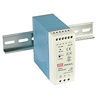 MEAN WELL MDR-60-12 AC to DC DIN-Rail Power Supply 12V 5 Amp 60W