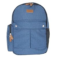 Wrangler(ラングラー) Men's Wrangler Waterproof Pocket Backpack, Navy, One Size