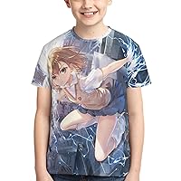 Youth T-Shirt Anime 3D Short Sleeve Teenage Boys' Girls Tops