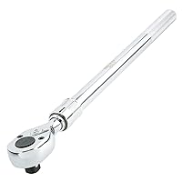 NEIKO 03069A 3/4-Inch-Drive Extendable Ratchet Handle, 24-Tooth Reversible Ratcheting Feature, Extends 24 to 39 3/4 Inches