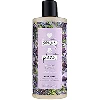 Unilever Love Beauty & Planet Argan Oil & Lavender Body Wash Relaxing Rain 16 Oz