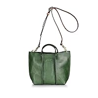 Tyttar Women Bags, Soft Genuine Leather Handbags, Retro Vintage Casual Small Handbag, Tote Shoulder Bag Gift for Women's Wife Girlfriend Mother’s Day