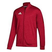 adidas Athletics Team Issue Bomber, Power Red Melange/White, Small