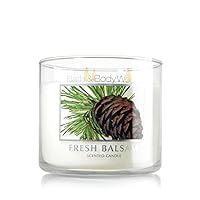 Bath & Body Works Slatkin & Co. Fresh Balsam 3-Wick Candle