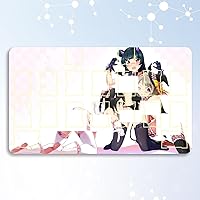 N&S Love Master Card Game Play Mat, Love Live LoveLive Niko Yazawa, Large Mouse Pad, Storage Case, Card Game, Card Frame Included (23.6 x 13.8 x 0.08 inches (60 x 35 x 0.2 cm)